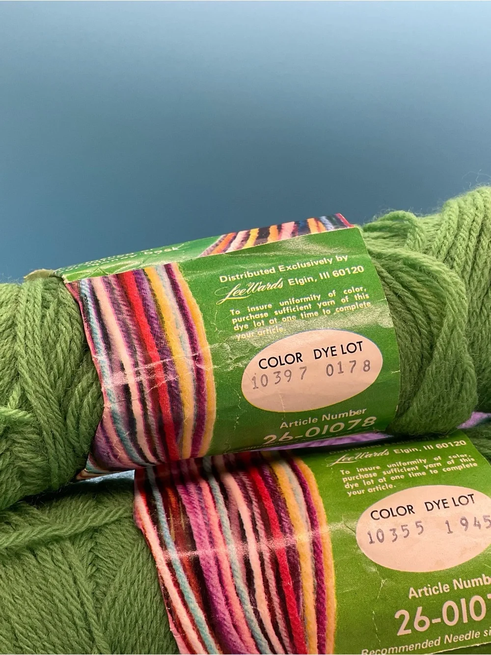 Lee Wards seven skeins